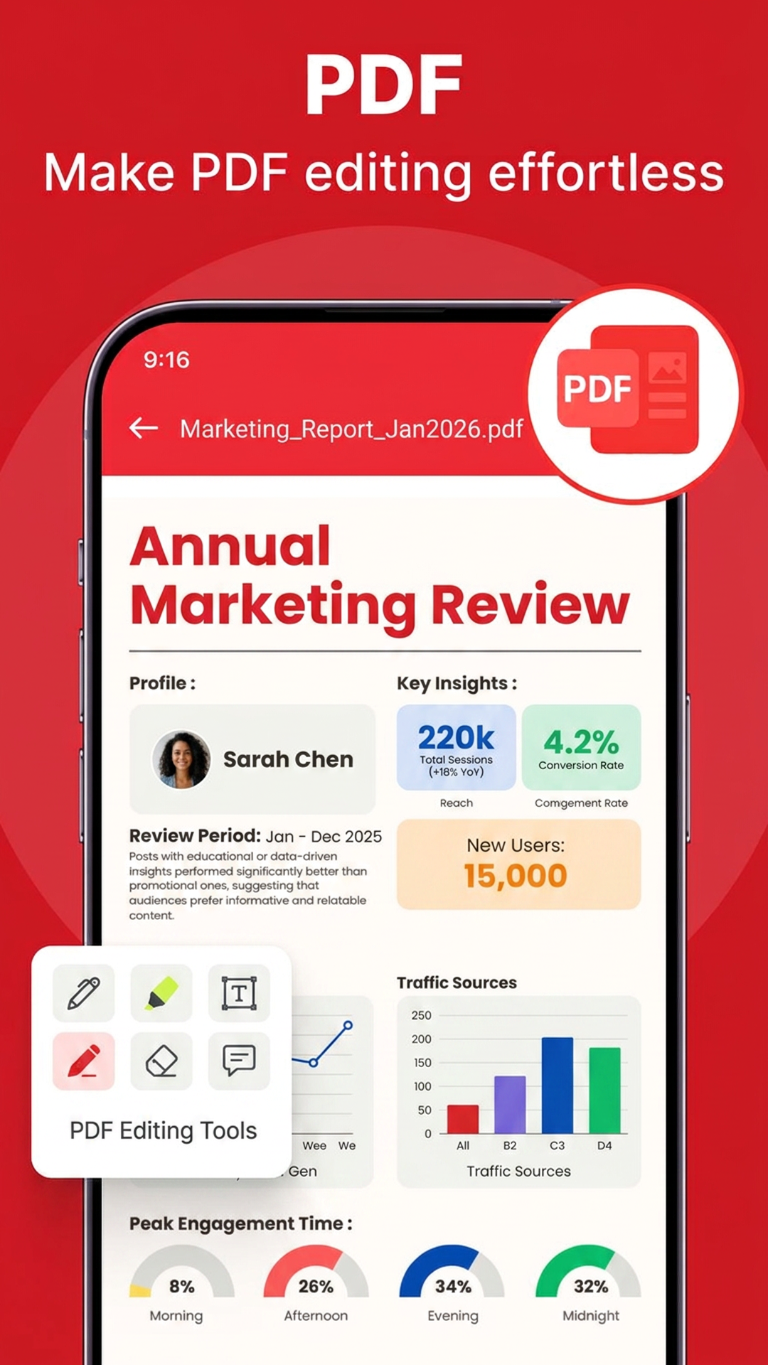 PDF Reader Pro screen